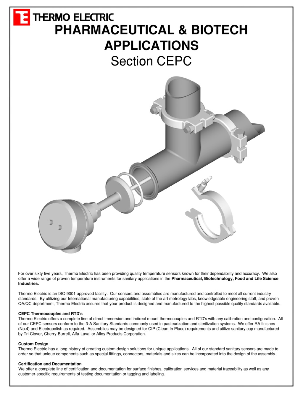 Pharmaceutical & Biotech Thermo Electric Company, Inc.